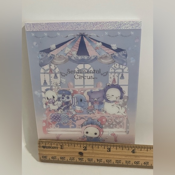 Sentimental Circus Memo Pad-Remake at the Window of Sky Colored Daydreams - Picture 5 of 6